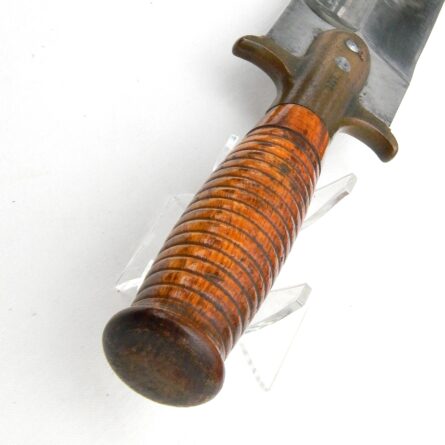 Springfield M1880 Hunting Knife orig scabbard, Indian Wars era