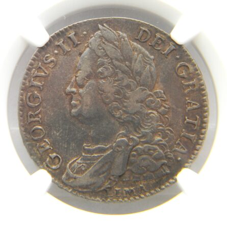 Great Britain 1746 silver Lima Half-Crown