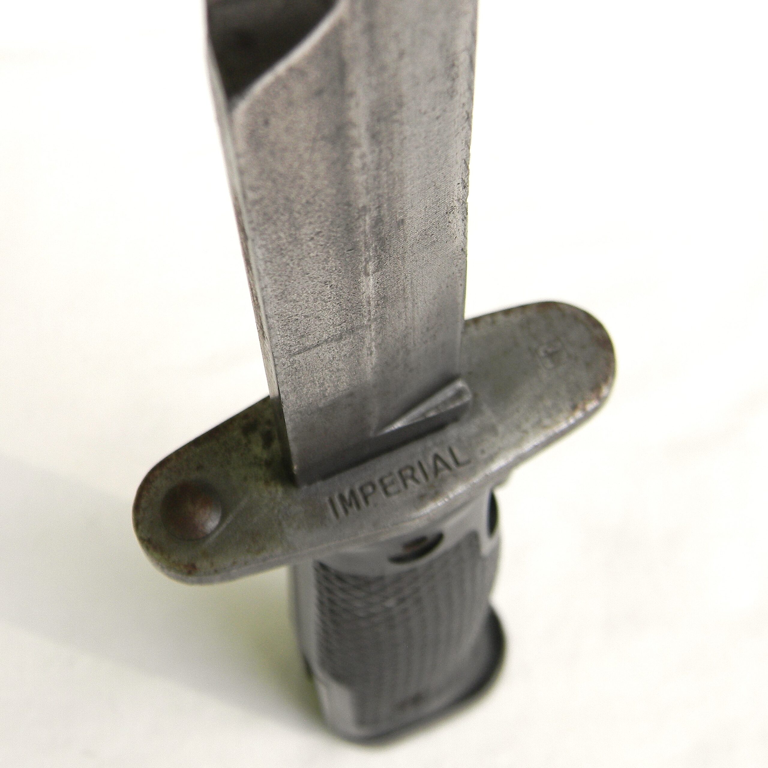 Korean War era Imperial Cutlery DAS-marked M5 bayonet for M1 Garand, WW2 era M8 scabbard - Image 6