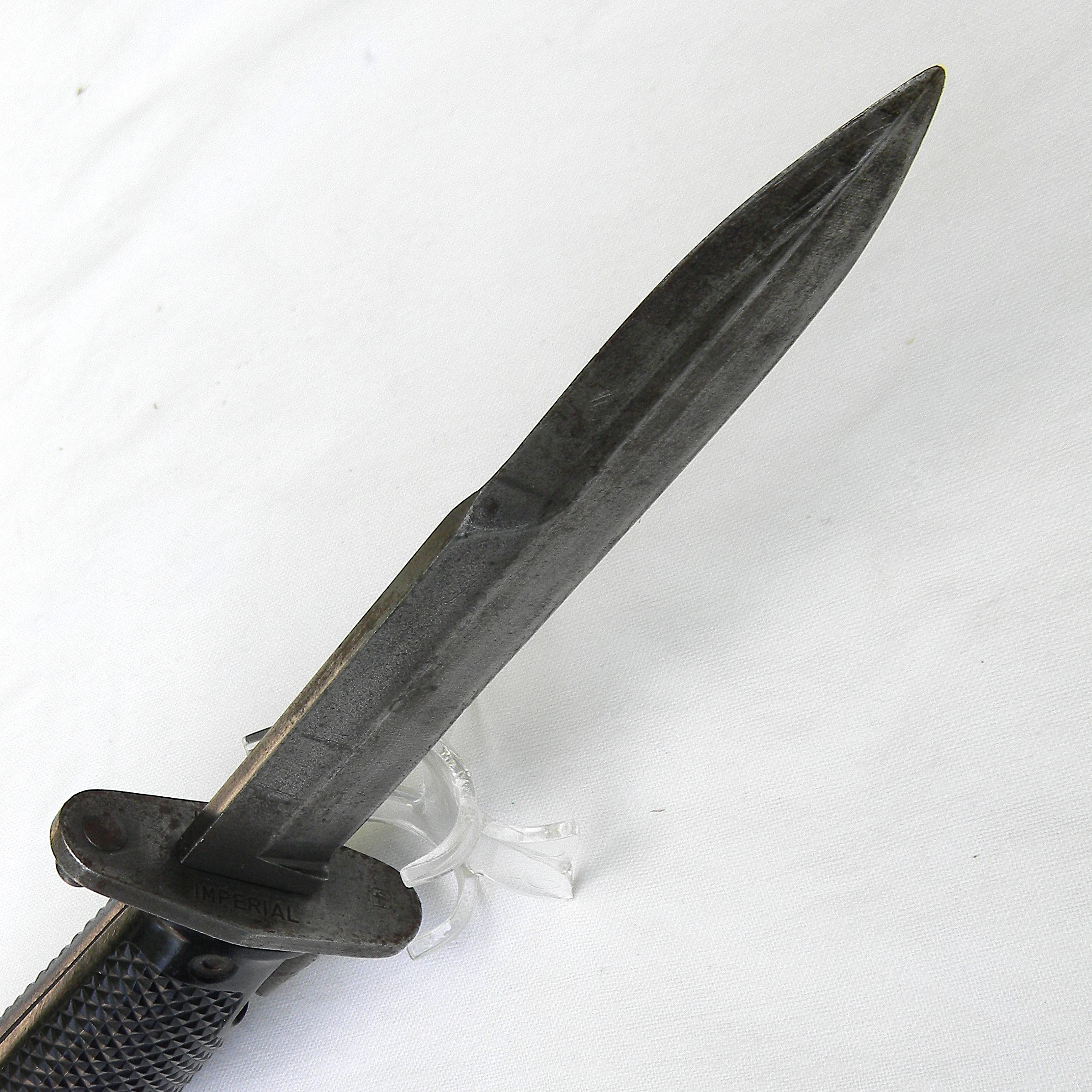 Korean War era Imperial Cutlery DAS-marked M5 bayonet for M1 Garand, WW2 era M8 scabbard - Image 9