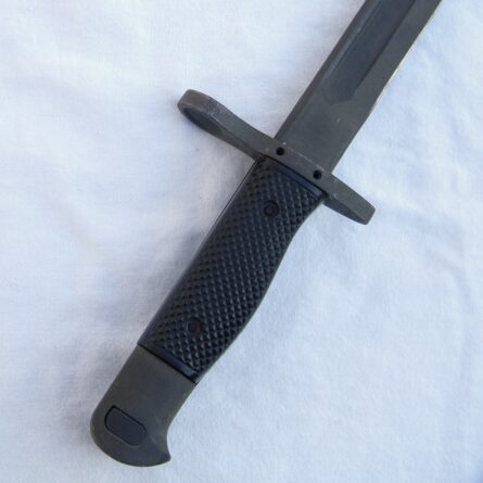 Vietnam War US-made GEN CUT 1960th M1917 bayonet for 12-gauge trench gun, original BA Inc. scabbard, rare UNUSED - Image 12