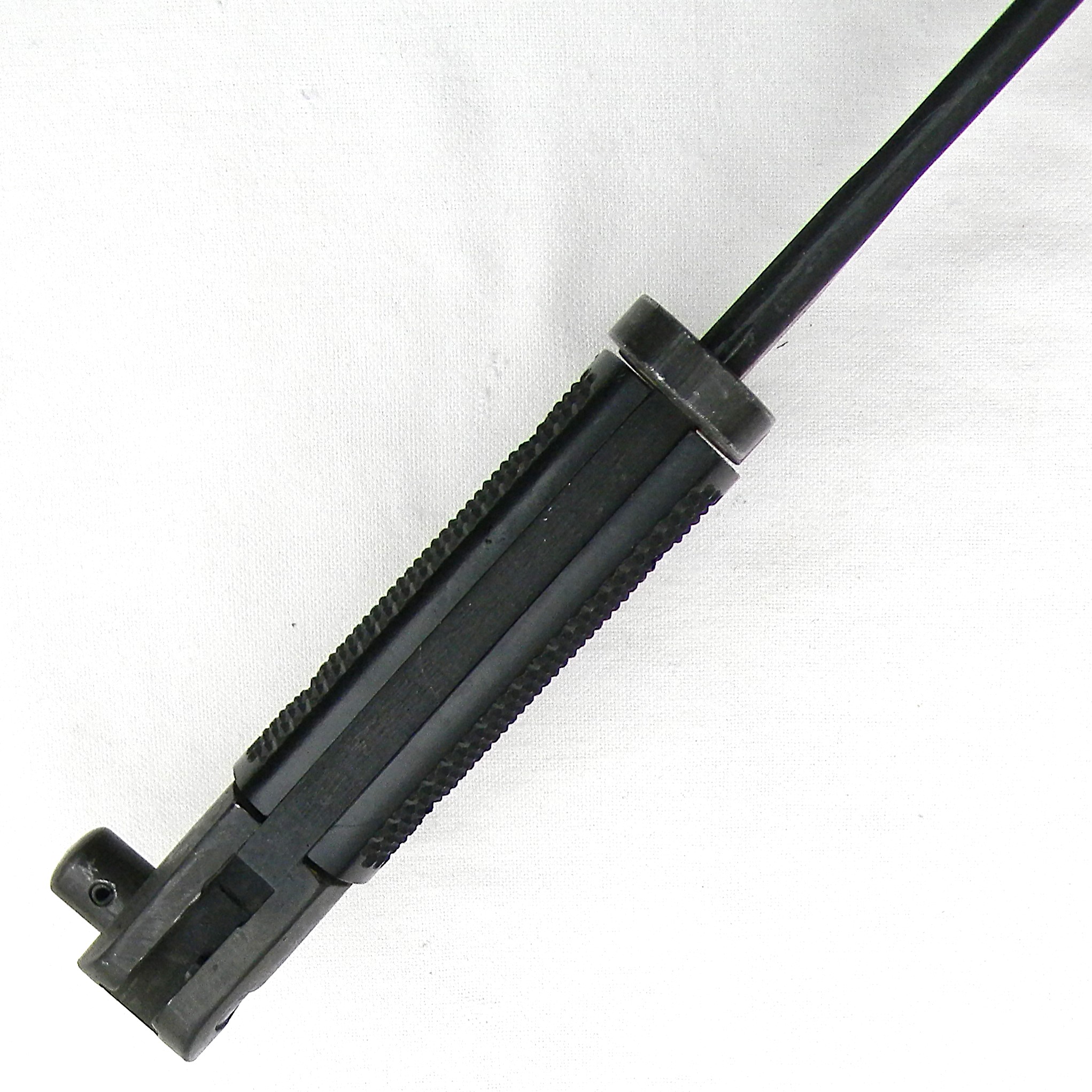 Vietnam War era rare Canadian Arsenals (CA) M1917 bayonet for US 12-gauge trench gun, original scabbard, 1960s production; UNUSED - Image 10