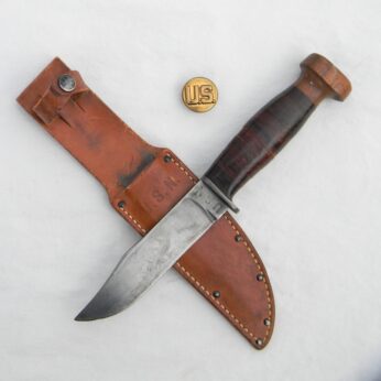 WW2 PAL wood pommel MK1 fighting knife