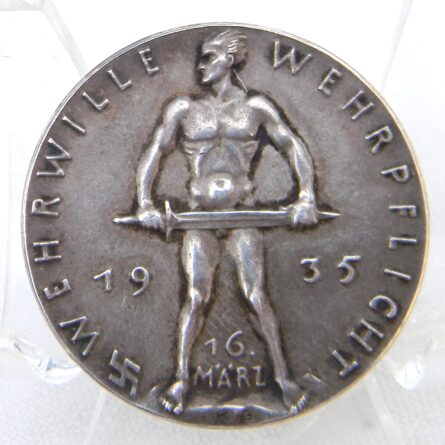 Germany Karl Goetz 1935 silver medal