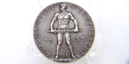 Germany Karl Goetz 1935 silver medal