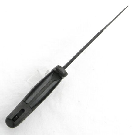 Korean War era "short" M1 bayonet for Garand rifle, original WW2 era M8 composition scabbard - Image 9
