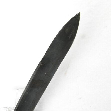 Korean War era "short" M1 bayonet for Garand rifle, original WW2 era M8 composition scabbard - Image 10
