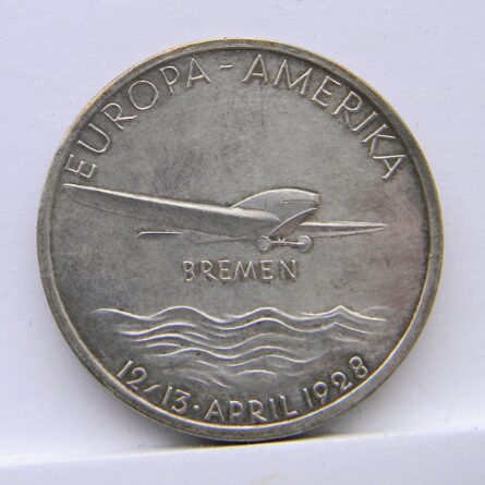 Germany 1928 W33 Bremen silver medal