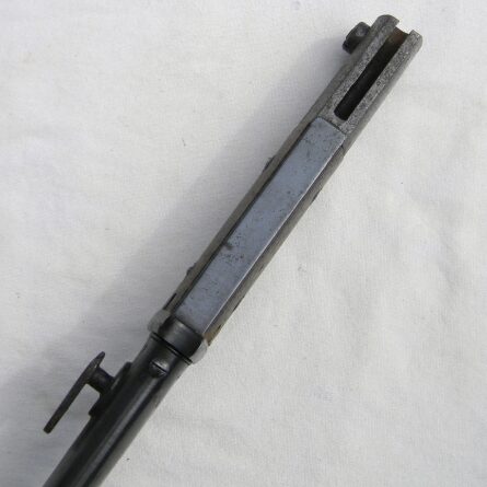 Germany WW2 K98 bayonet made by WKC Waffenfabrik G.m.b.H (44 cvl) dated 1944; original scabbard, matching serials; rare UNUSED - Image 5