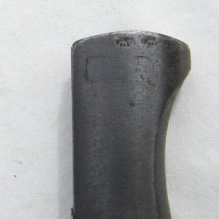 Germany WW2 K98 bayonet made by WKC Waffenfabrik G.m.b.H (44 cvl) dated 1944; original scabbard, matching serials; rare UNUSED - Image 12