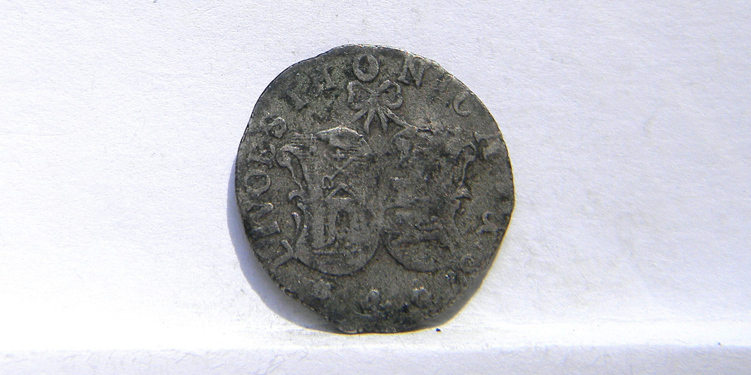 Livonia Estonia 1757 silver 4 Kopeks