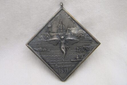 Germany 1928 silver shooting medal