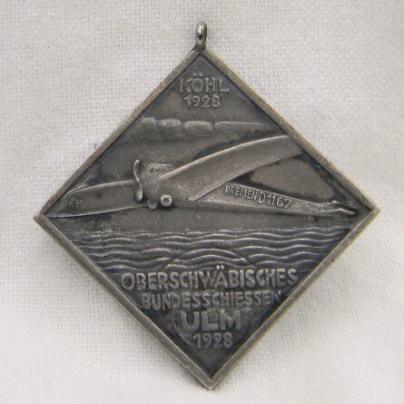 Germany 1928 silver shooting medal