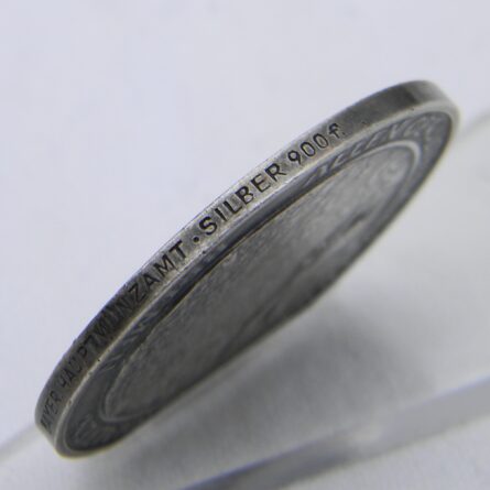 Germany 1928 silver medal Bremen (Junkers W33) aircraft 1st Europe-to-America flight (Keiser-931); toned AU - Image 7