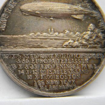 Germany airship LZ126 1924 silver medal