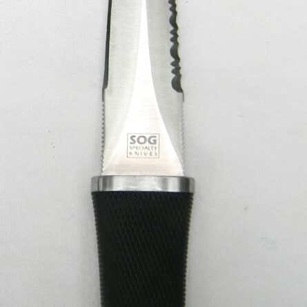 SOG Seki, Japan circa 1990-2000 S14 Pentagon dagger/ boot knife, Kydex sheath - Image 9