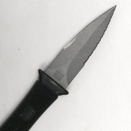 SOG Seki, Japan early 2000th Mini Pentagon dagger/boot knife, Kydex sheath; UNUSED - Image 9
