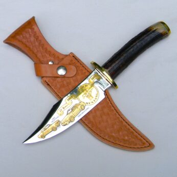 Aurum Etchings 1989 Ford Mustang knife