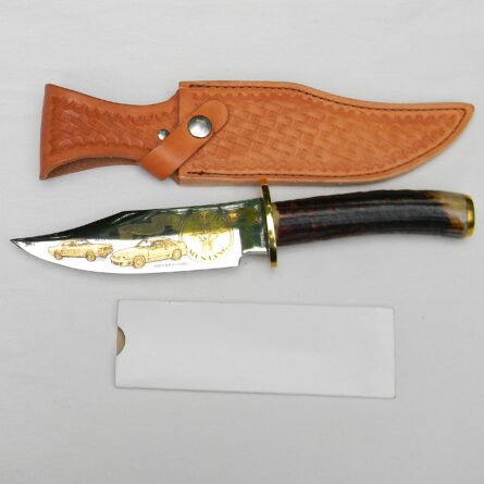Aurum Etchings 1989 Ford Mustang knife