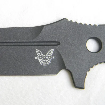 Benchmade USA model 375BK-1 FIXED ADAMAS Sibert design fixed-blade knife; NIB with sheath & papers - Image 6