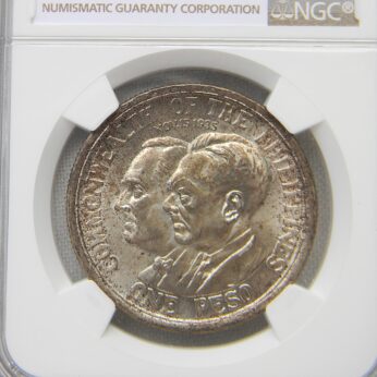 American Philippines 1936M silver Peso