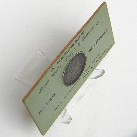 Wells Fargo 1892 Columbian Souvenir Coin Keepsake