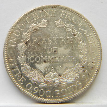 French Indo-China 1907A silver Piastre