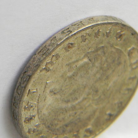 Germany 1933F silver 2 Mark