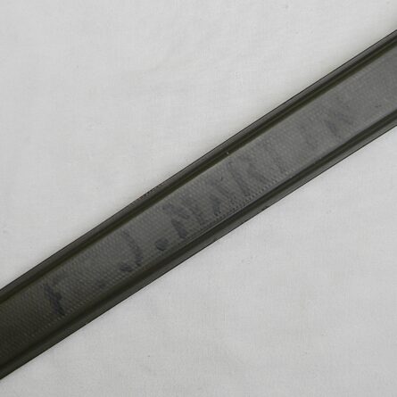 USA WW2 rare Oneida Ltd (OL) uncut 16-in blade M1905 bayonet dated 1942, orig scabbard signed FJ MARTIN - Image 6
