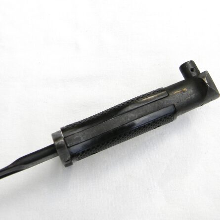 Vietnam War era US GEN CUT 1960th M1917 bayonet for 12-gauge trench gun, original BA Inc. scabbard, rare UNUSED - Image 12
