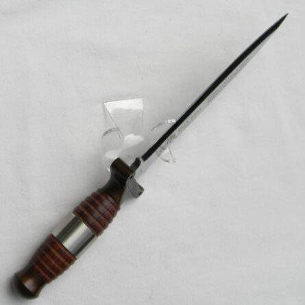 Wenoka, Japan 1943-1993 50 years of Scuba Diving History commemorative dive knife; rare NIB - Image 14