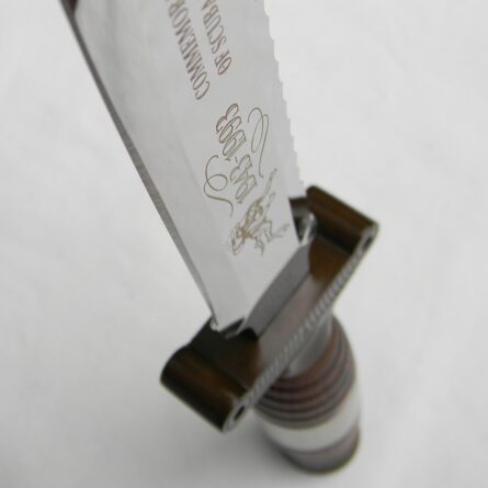 Wenoka, Japan 1943-1993 50 years of Scuba Diving History commemorative dive knife; rare NIB - Image 9