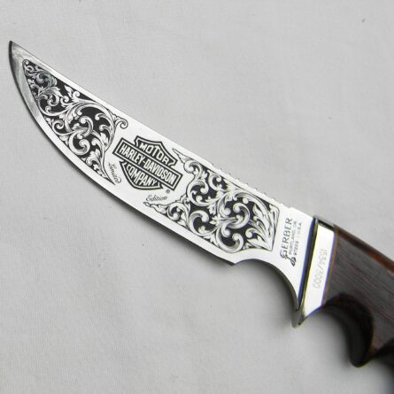Gerber 525 Harley Davidson knife