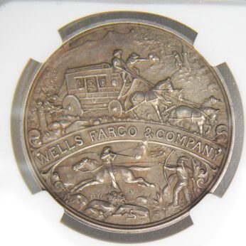 USA 1902 Wells Fargo silver so-called Dollar