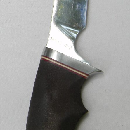 GERBER USA 1970th 450 Hunter-Skinner knife, Du Pont Cushion Grip handle, original sheath - Image 8