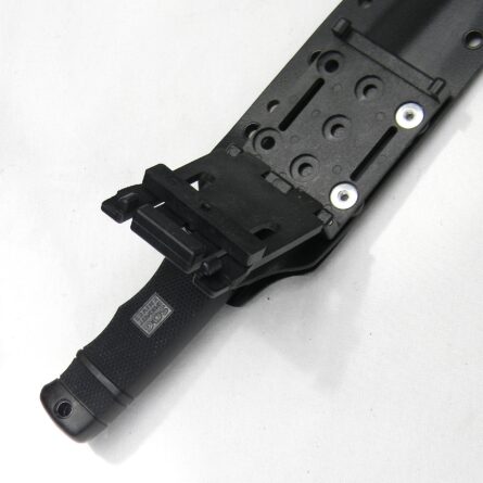 SOG mod M37 SEAL Pup fighting knife made in Seki, Japan 1995-2006, tactical Tek-Lok Kydex sheath; UNUSED - Image 4