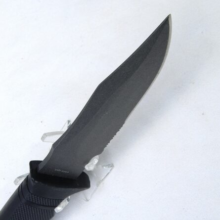 SOG mod M37 SEAL Pup fighting knife made in Seki, Japan 1995-2006, tactical Tek-Lok Kydex sheath; UNUSED - Image 10
