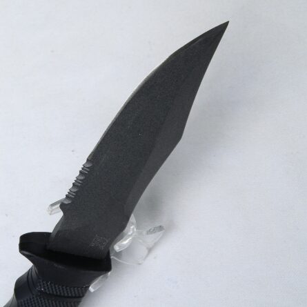 SOG mod M37 SEAL Pup fighting knife made in Seki, Japan 1995-2006, tactical Tek-Lok Kydex sheath; UNUSED - Image 11