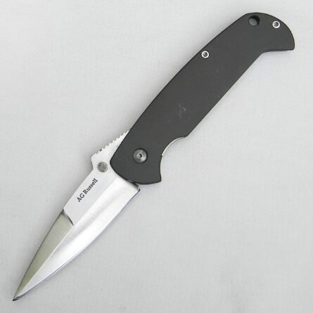 AG Russell titanium handle folding dagger