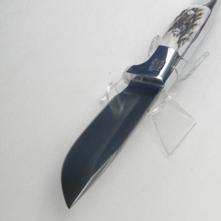 Rudy Ruana, USA vintage model 6BD Skinner knife, original sheath; rare UNUSED - Image 8