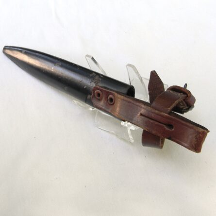 Anton Wingen Jr, Germany WW1 Aufpflanzbares Kampfmesser - Fixable Combat Knife OTHELLO brand, original scabbard; rare UNUSED - Image 6