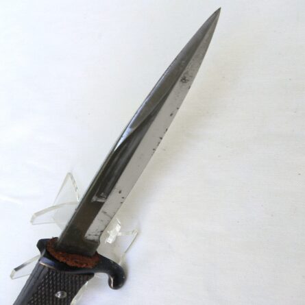 Anton Wingen Jr, Germany WW1 Aufpflanzbares Kampfmesser - Fixable Combat Knife OTHELLO brand, original scabbard; rare UNUSED - Image 13