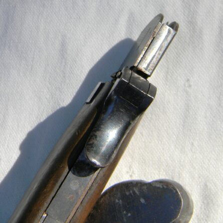 Germany WW2 original late-war takedown SMF Model 2 Luftwaffe/paratrooper "gravity knife" (Fallschirmjäger-Messer); rare transitional type - Image 10