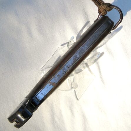 Germany WW2 original late-war takedown SMF Model 2 Luftwaffe/paratrooper "gravity knife" (Fallschirmjäger-Messer); rare transitional type - Image 14