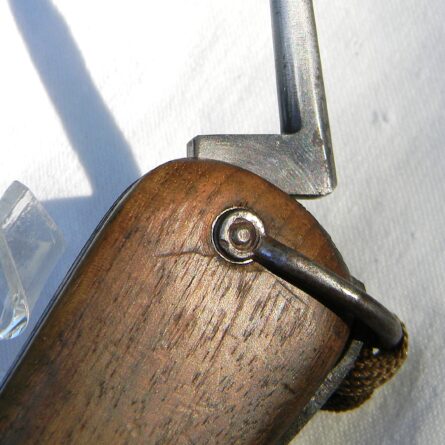 Germany WW2 original late-war takedown SMF Model 2 Luftwaffe/paratrooper "gravity knife" (Fallschirmjäger-Messer); rare transitional type - Image 20