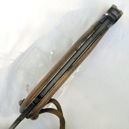 Germany WW2 original late-war takedown SMF Model 2 Luftwaffe/paratrooper "gravity knife" (Fallschirmjäger-Messer); rare transitional type - Image 21