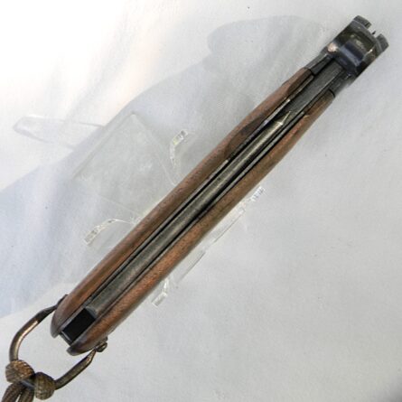 Germany WW2 original late-war takedown SMF Model 2 Luftwaffe/paratrooper "gravity knife" (Fallschirmjäger-Messer); rare transitional type - Image 22