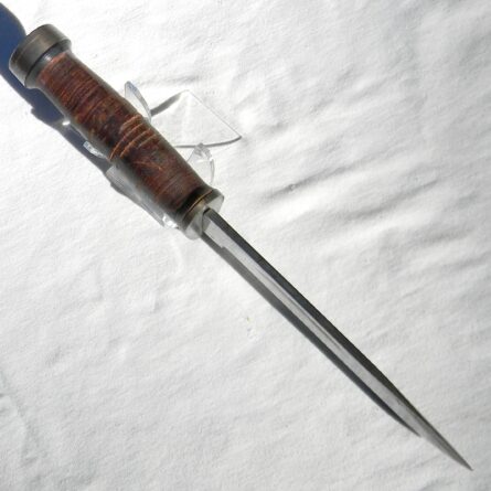 USA WW2 Cattaraugus 225Q Quartermaster Knife, original scabbard; great condition - Image 12