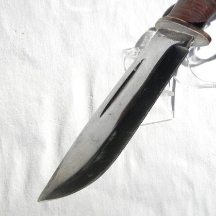 USA WW2 Cattaraugus 225Q Quartermaster Knife, original scabbard; great condition - Image 11