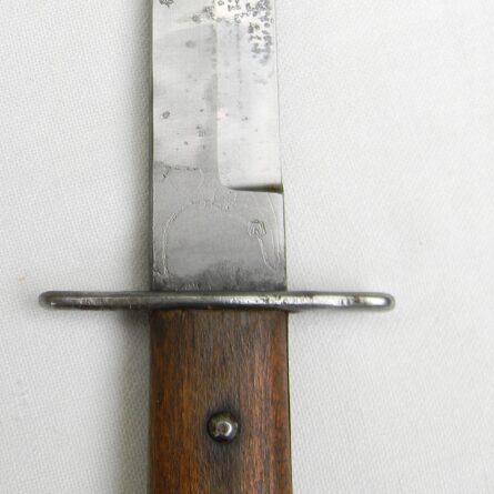Germany WW2 Luftwaffe LUFTWAFFEN-KAMPFMESSER boot knife/fighting dagger, original scabbard; excellent - Image 9